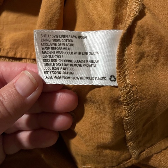 Universal Thread Tan Button-Front Dress - Picture 6 of 6